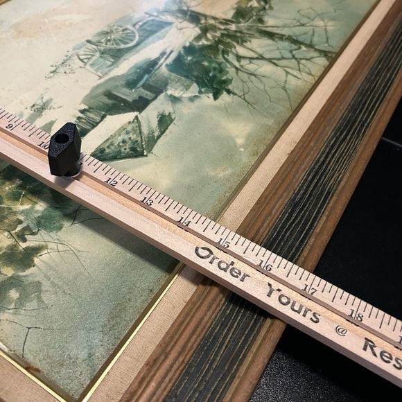 Carolyn Blish Original Signed Watercolor Pennsylvania Farm Framed Art (No. 3694) - Picture 2 of 16